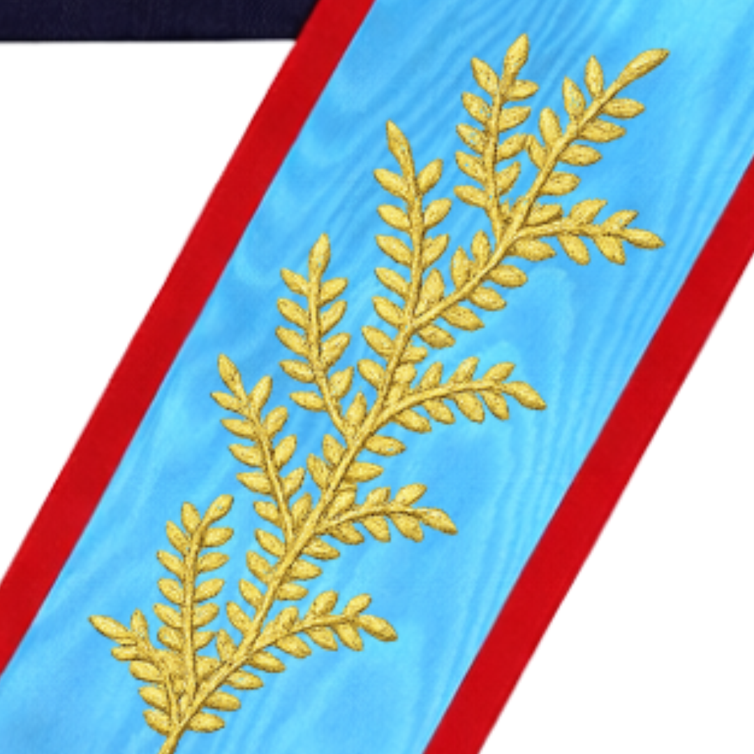 Worshipful Master Memphis Misraim French Regulation Officer Collar 