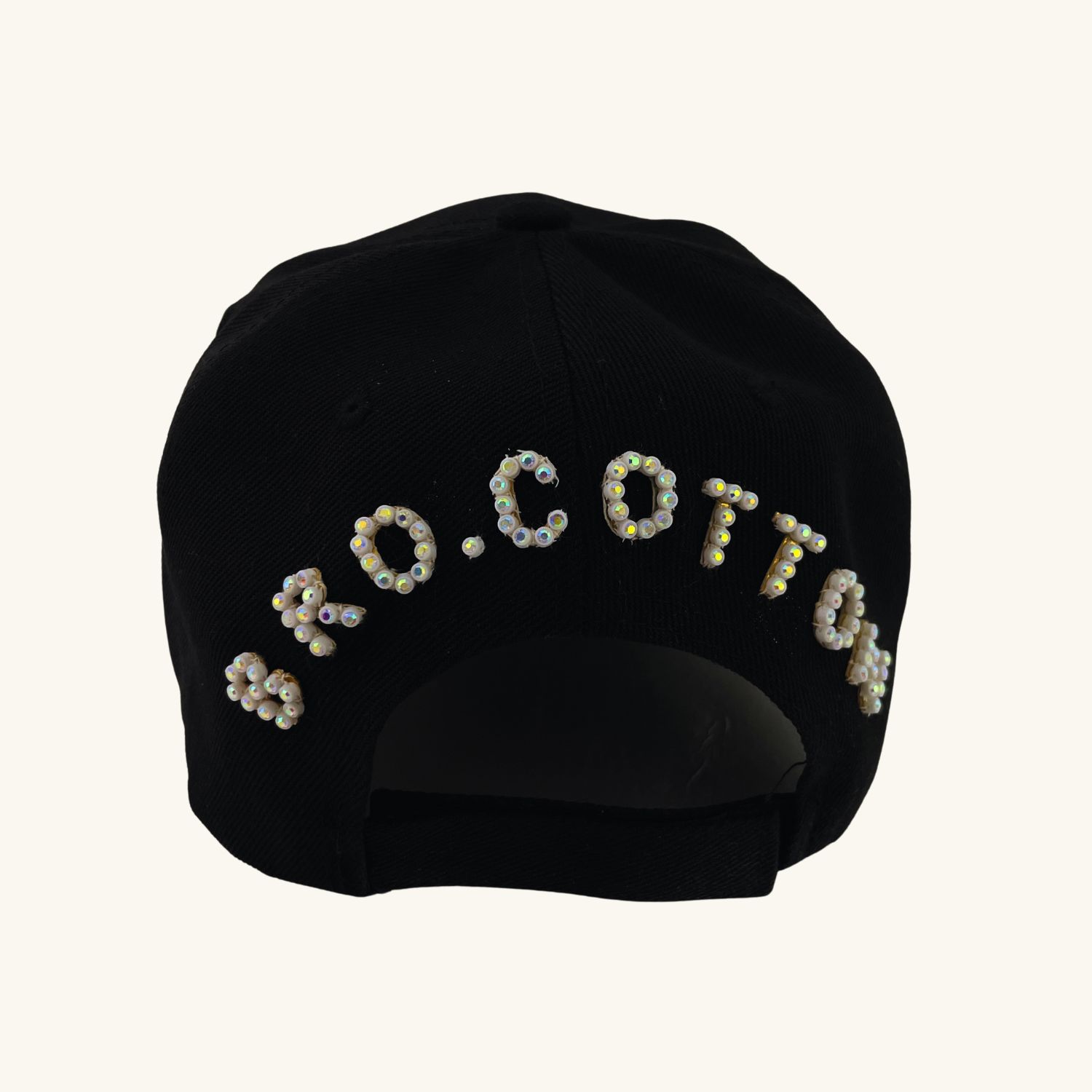 Masonic Blue Lodge Baseball Cap – Square And Compass G With Custom Temple Name (Black Cap)