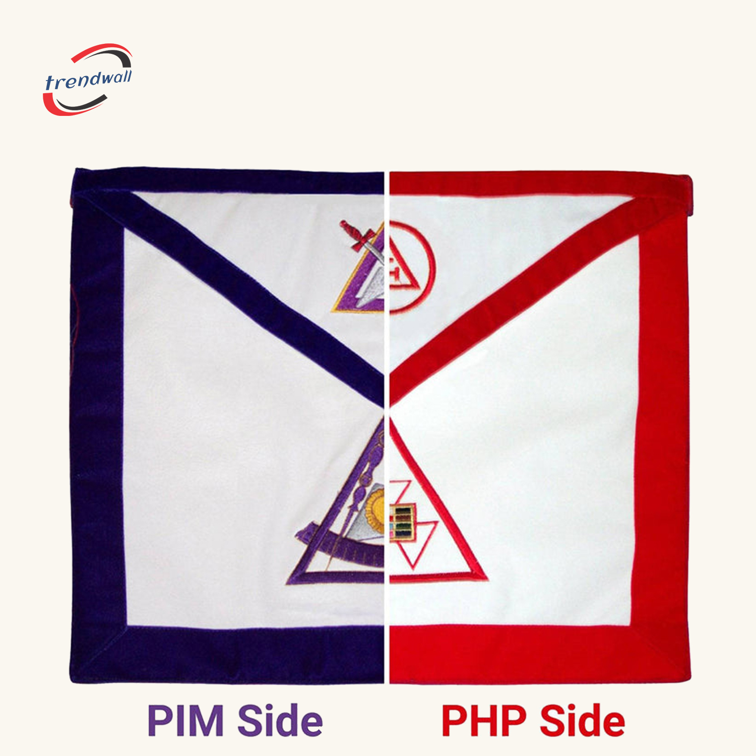 Past High Priest & Past Illustrious Master Reversible Apron