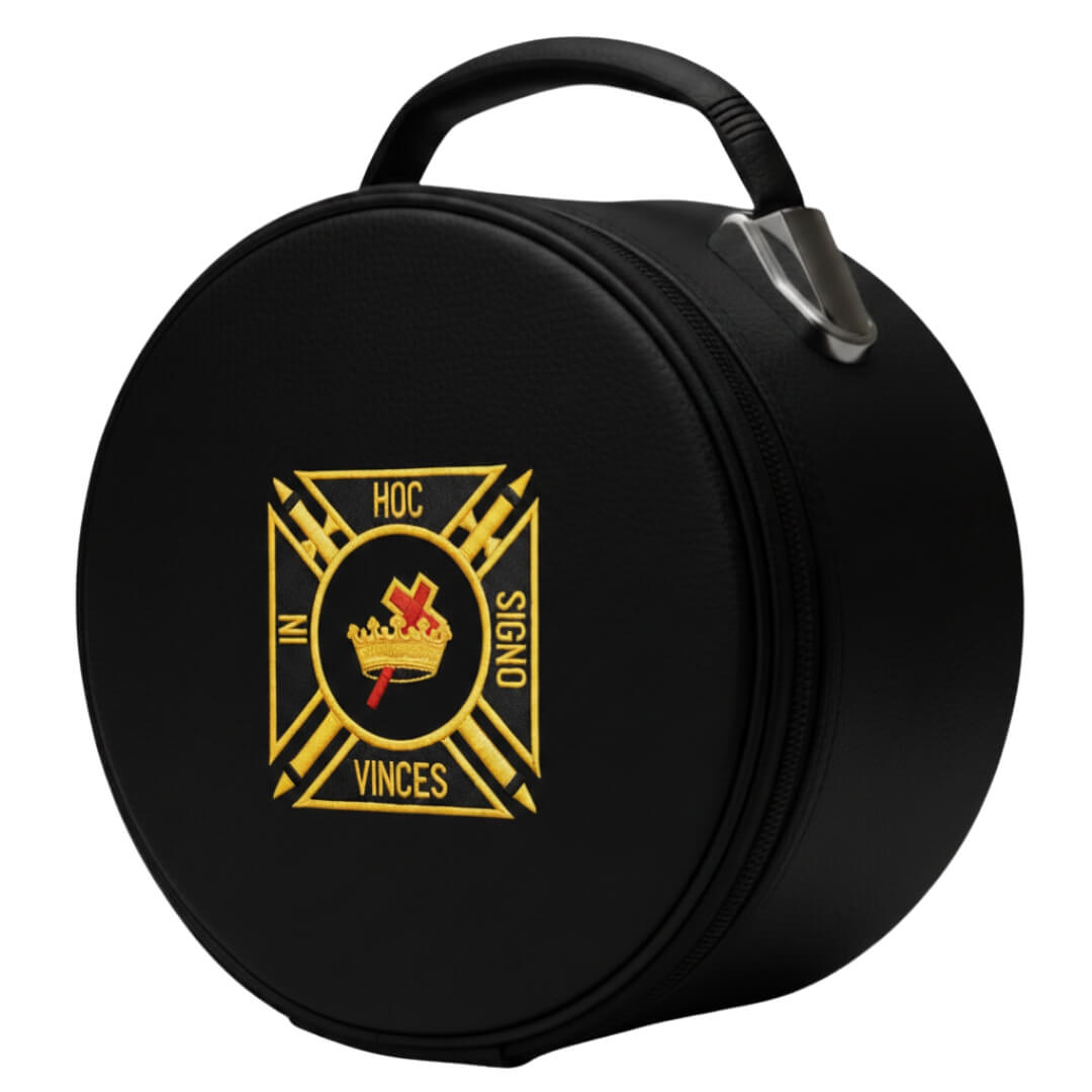 Knights Templar Commandery Crown Cap Case