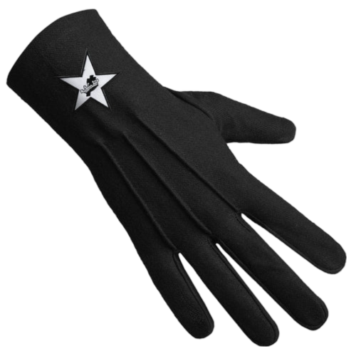 Ladies Knight Knights Templar Commandery Gloves