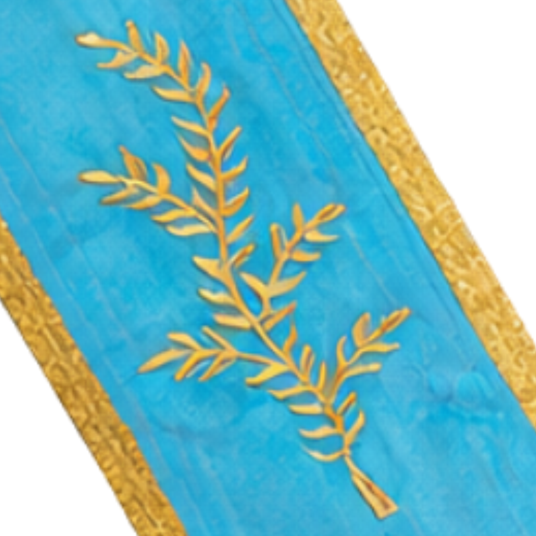 Past Worshipful Master Memphis Misraim French Regulation Collar