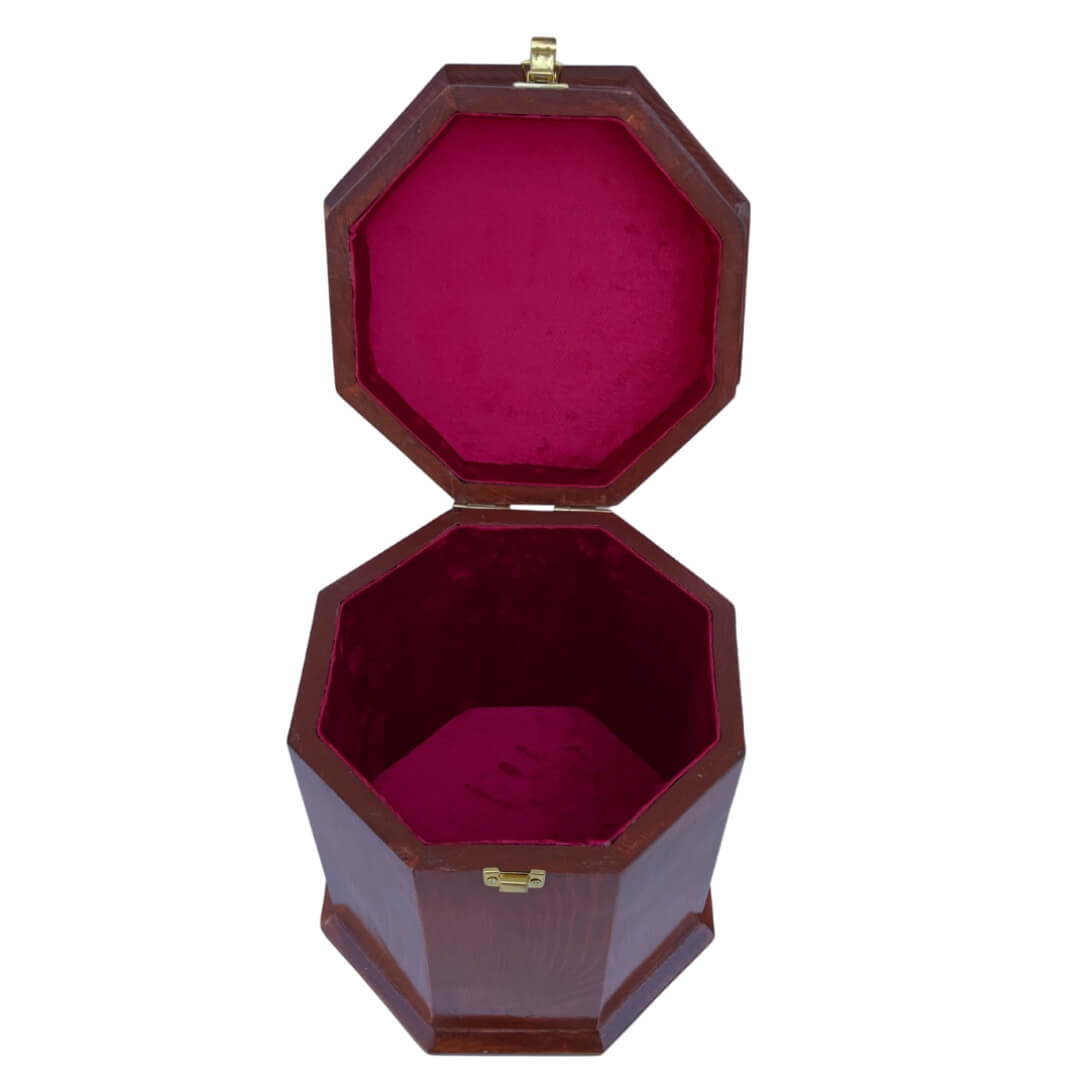 Natural Wooden Crown Case 