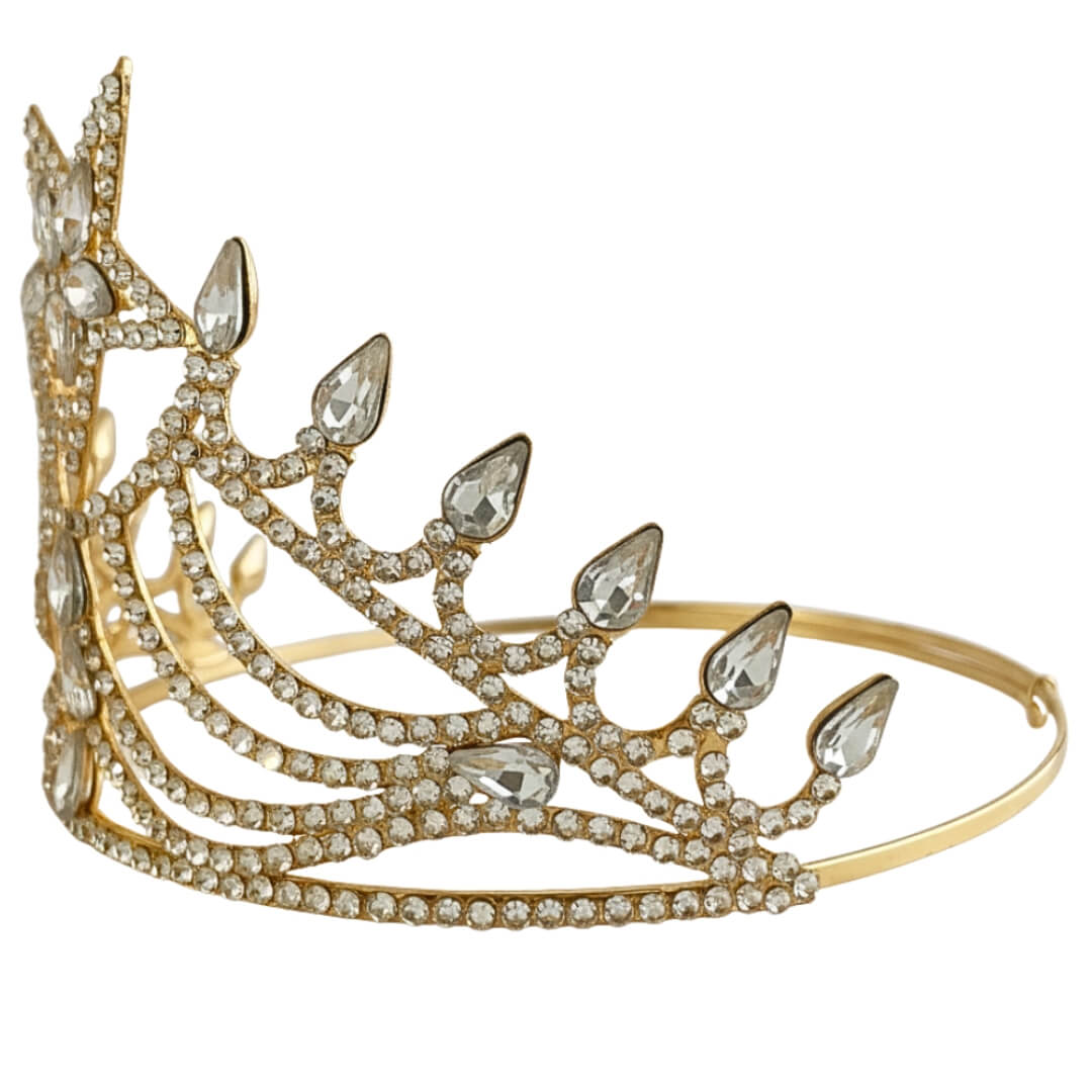 Masonic Grand Matron Clear Star Crown