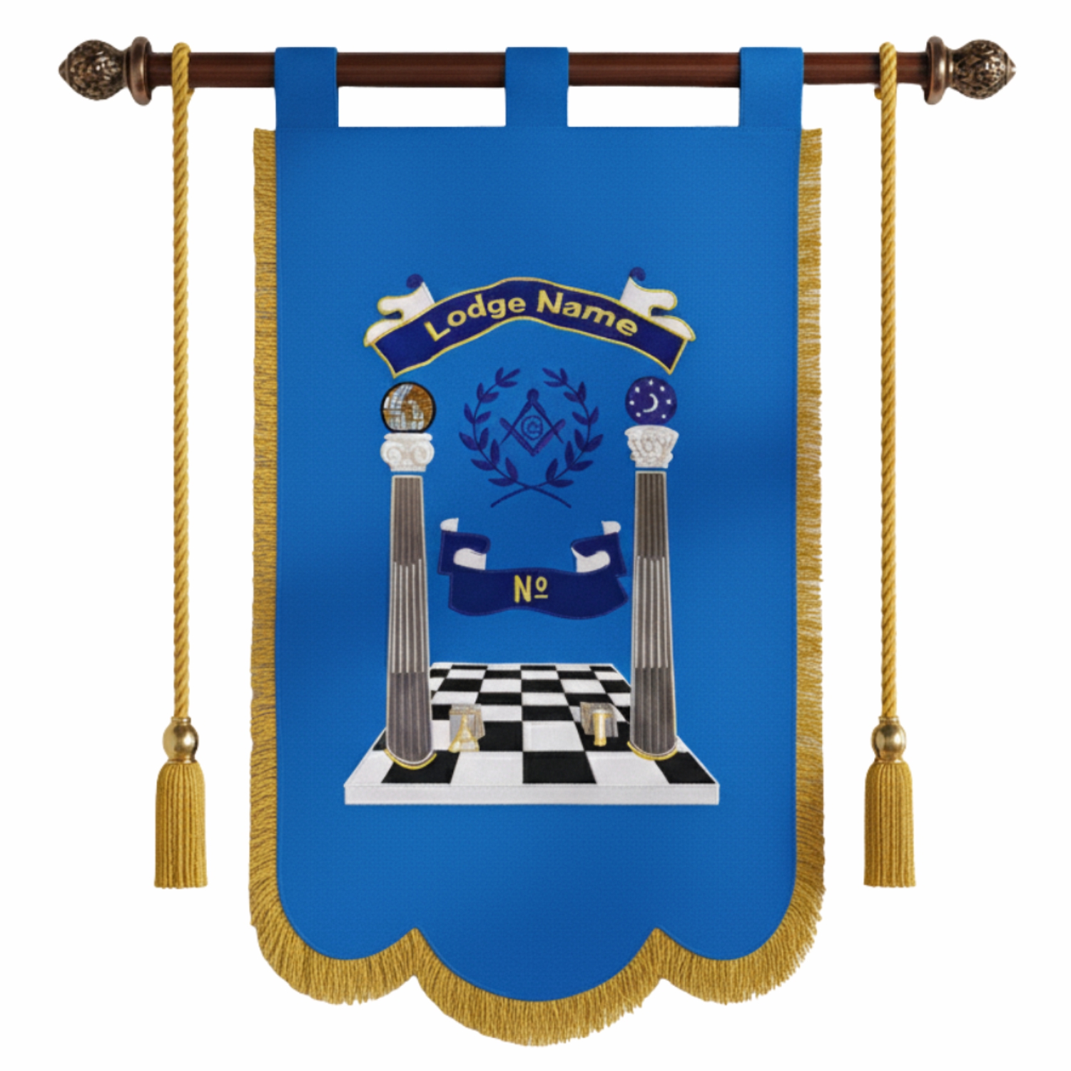 Master Mason Blue Lodge Banner