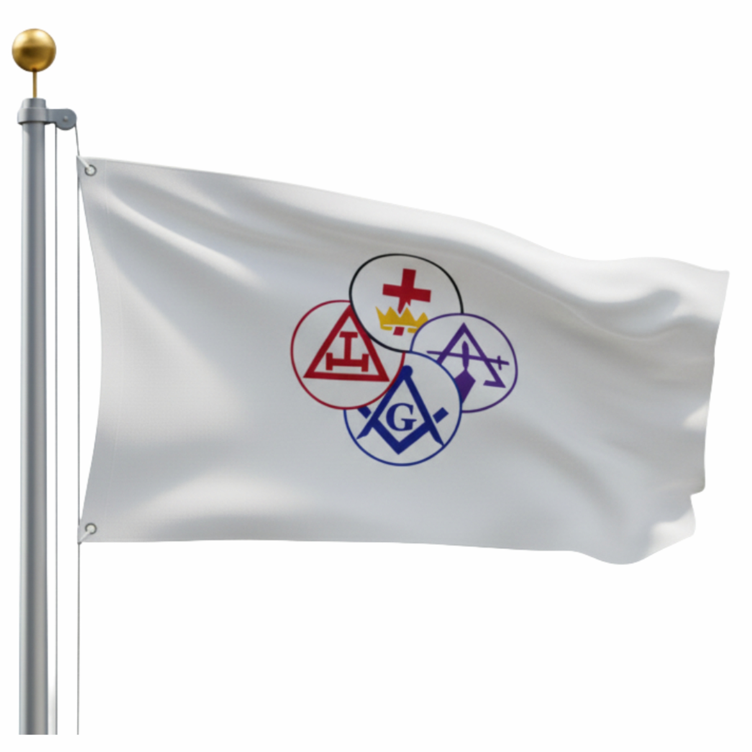 Masonic York Rite Flag
