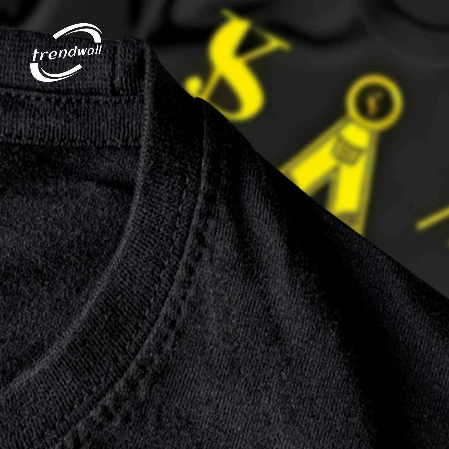 Masonic T-Shirt – Square Graphic with ‘S’ & ‘7’ Design