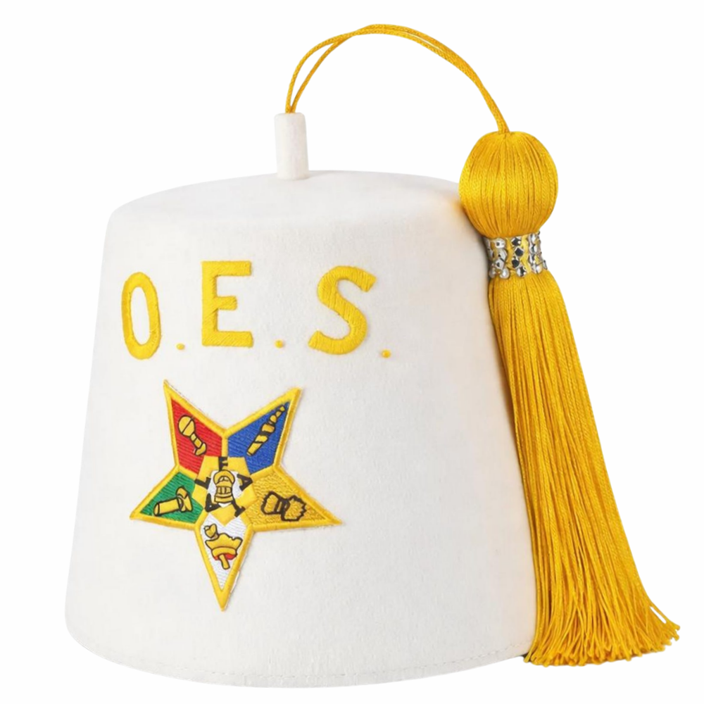 OES White Fez
