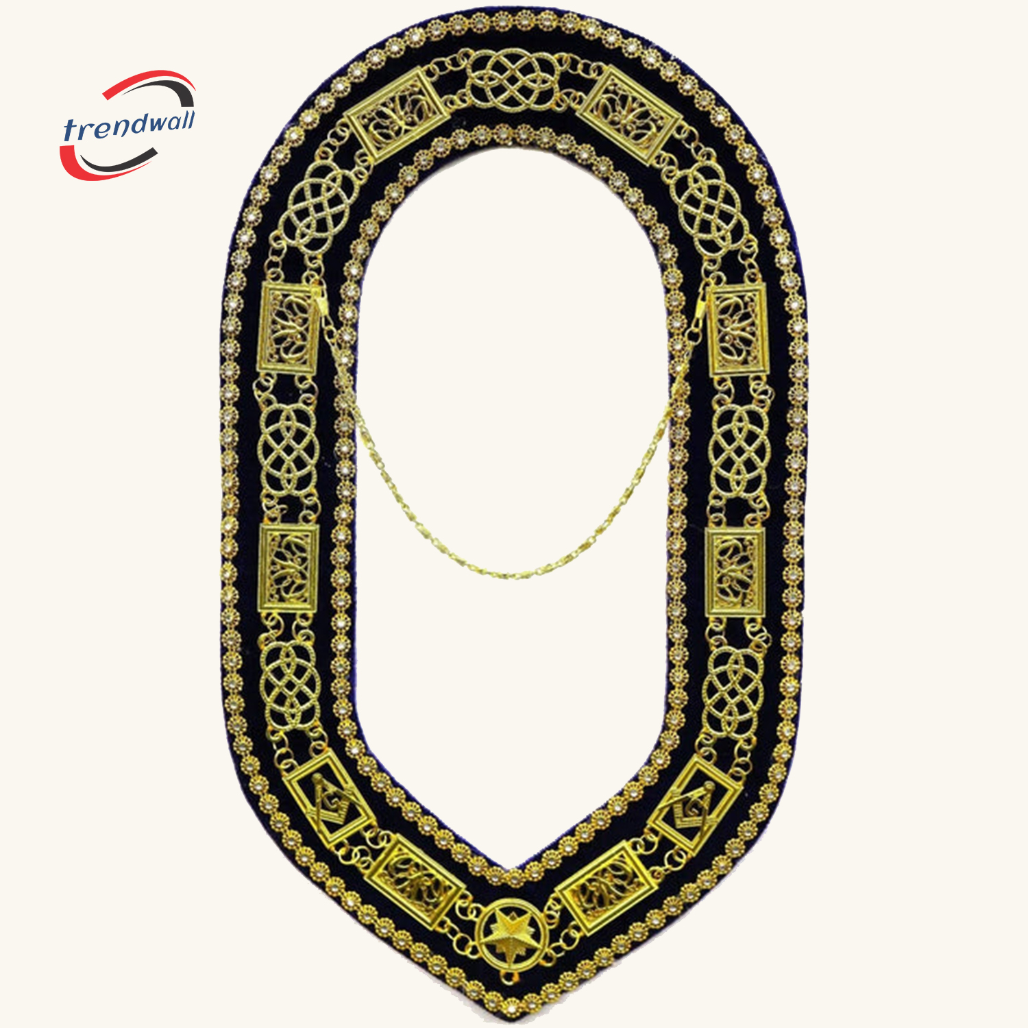 Blue Lodge Chain Collar