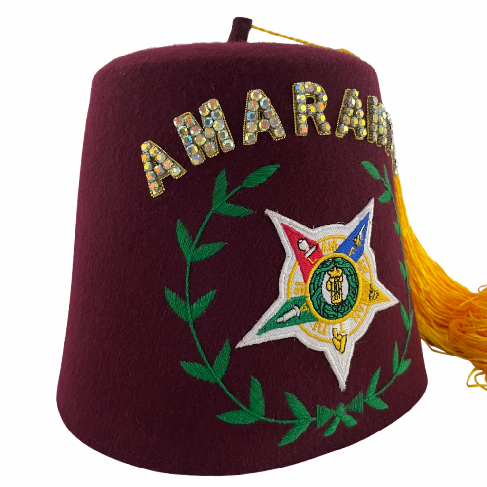 Grand Amaranth Burgundy Fez