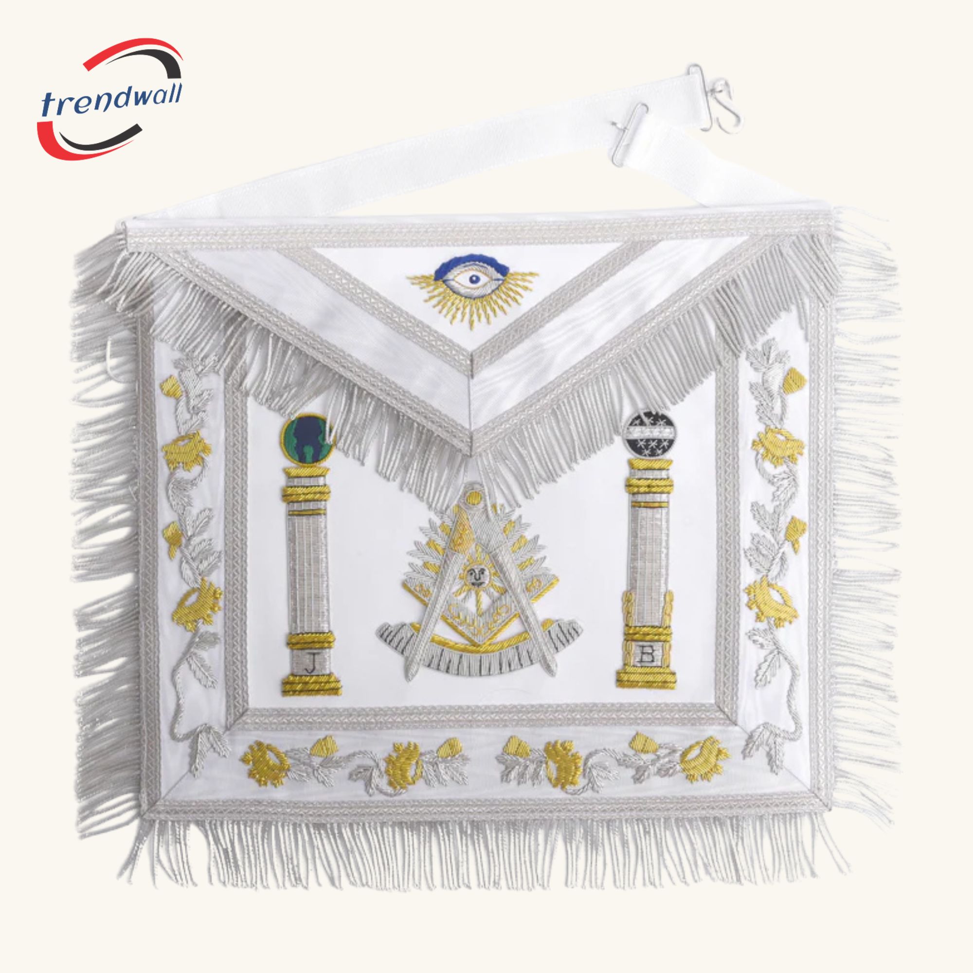 Past Master Blue Lodge California Regulation Apron