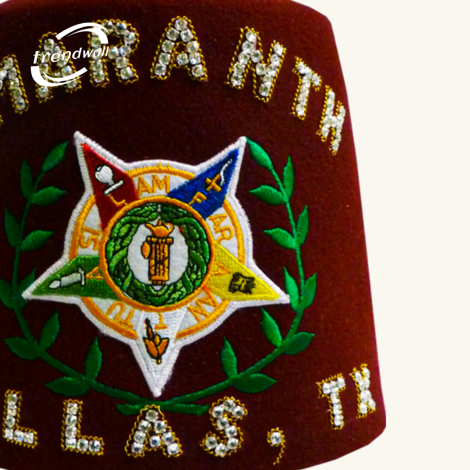 Grand Amaranth Burgundy Fez 