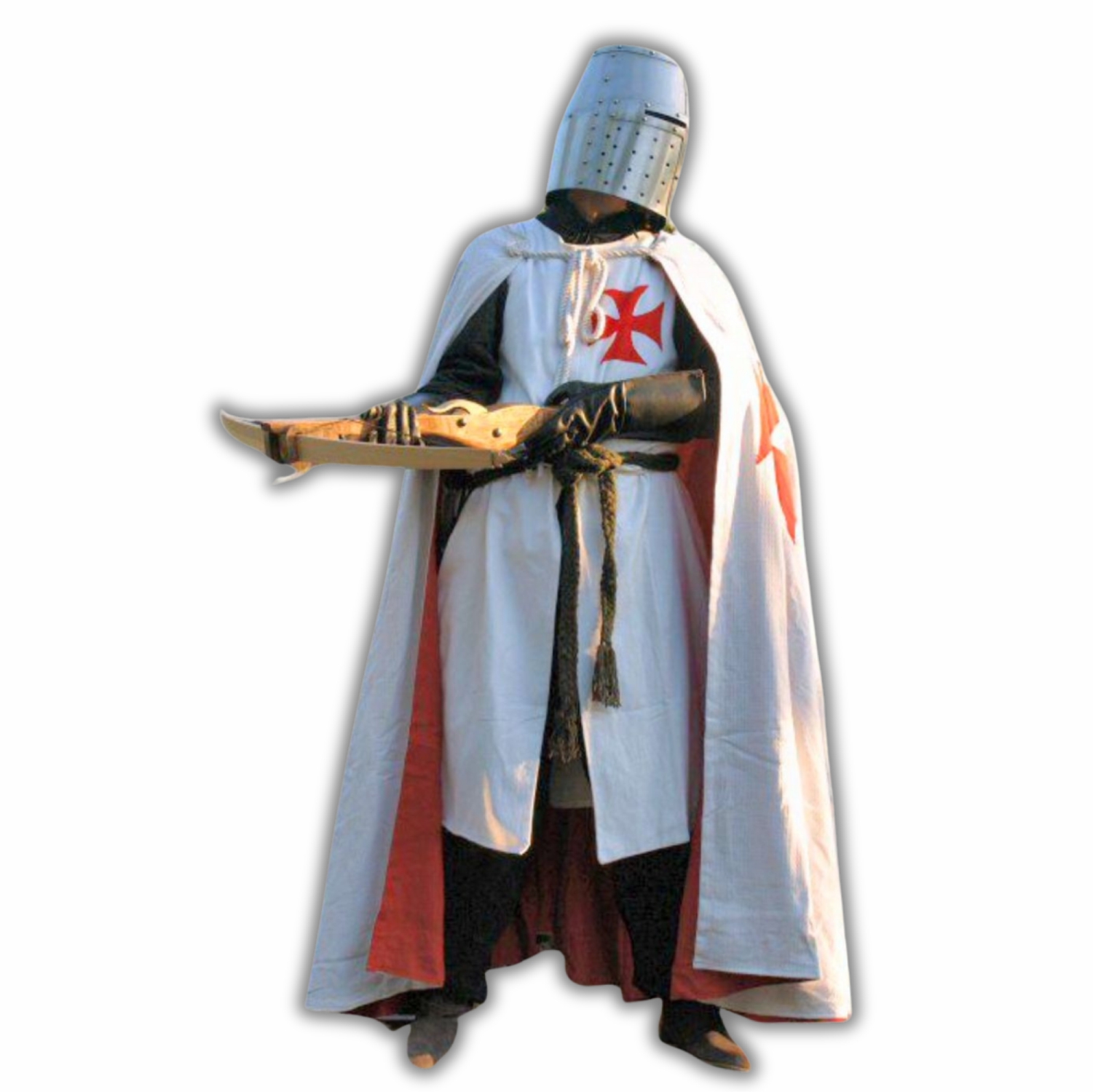 Knight Templar Cape with Tabard