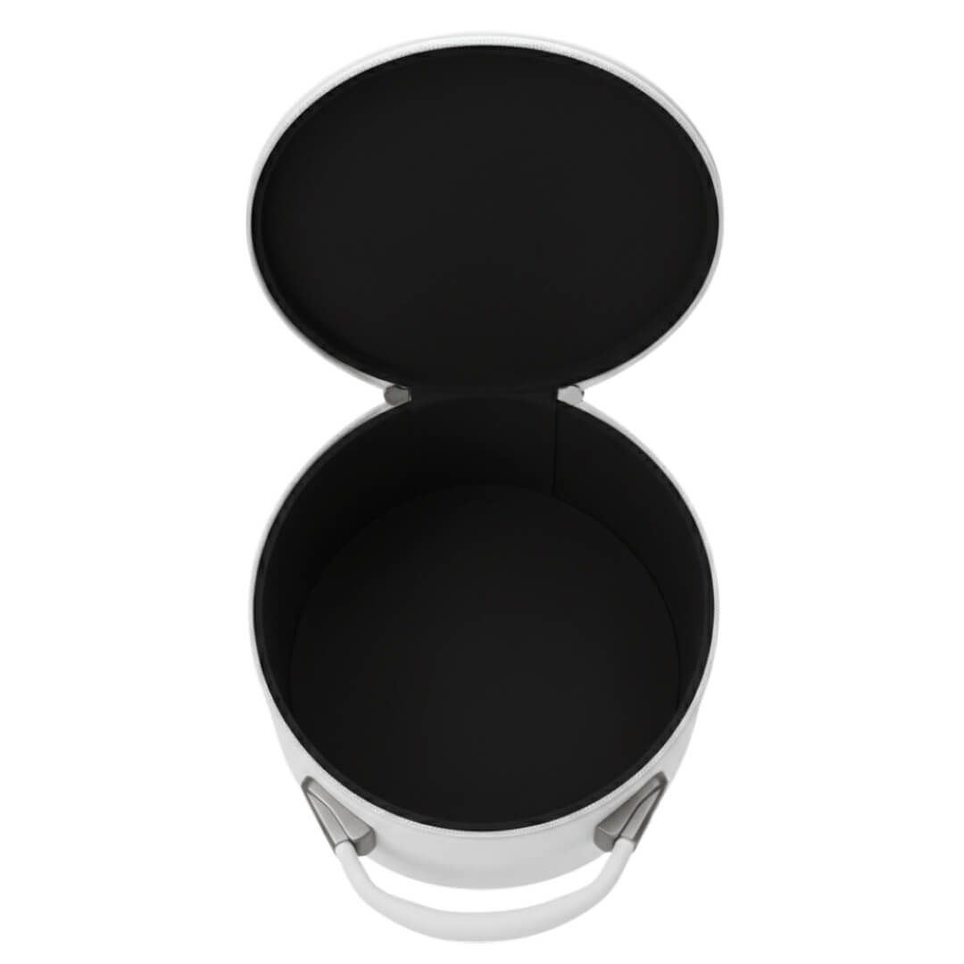 Masonic Crown Cap Case White Color