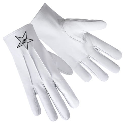 Ladies Knight Knights Templar Commandery Gloves