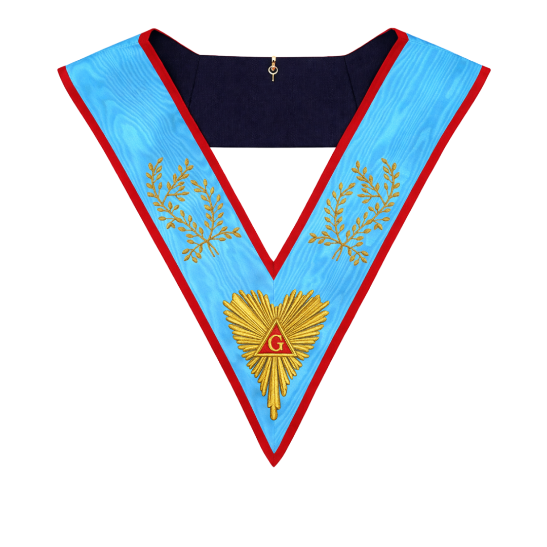 Worshipful Master Memphis Misraim French Regulation Collar