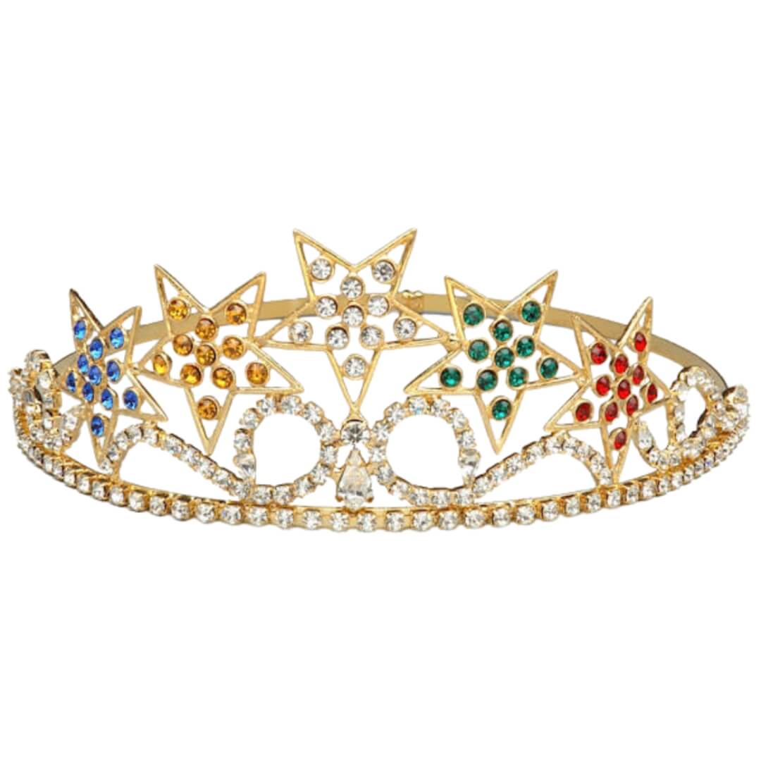 Freemason 5 Star Grand Matron OES Crown 