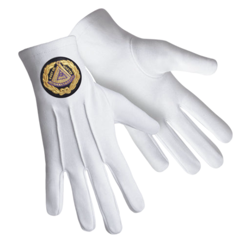 Past Grand Master Blue Lodge Gloves