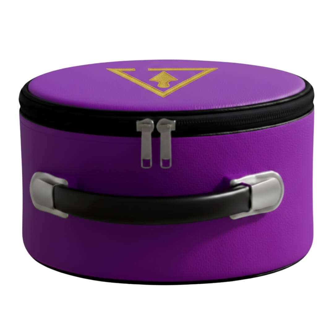 Council Crown Cap Case Trowel with Fine Embroidery Work