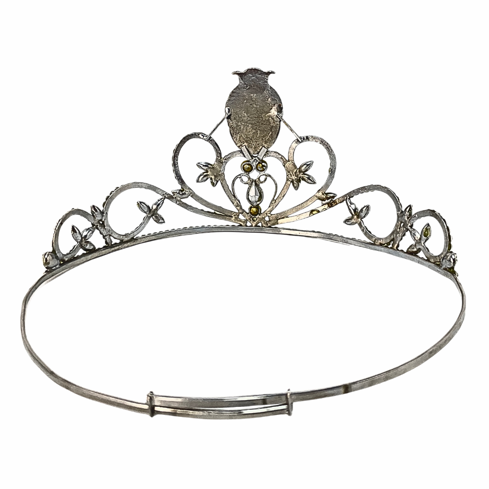 York Rite Crown Silver Tone