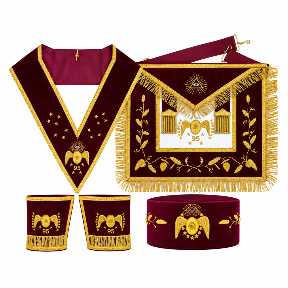 95th Degree Memphis Misraim French Regulation Regalia Set
