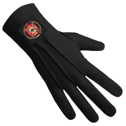 Knights Templar Commandery Gloves