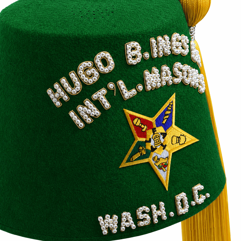 OES Green Fez