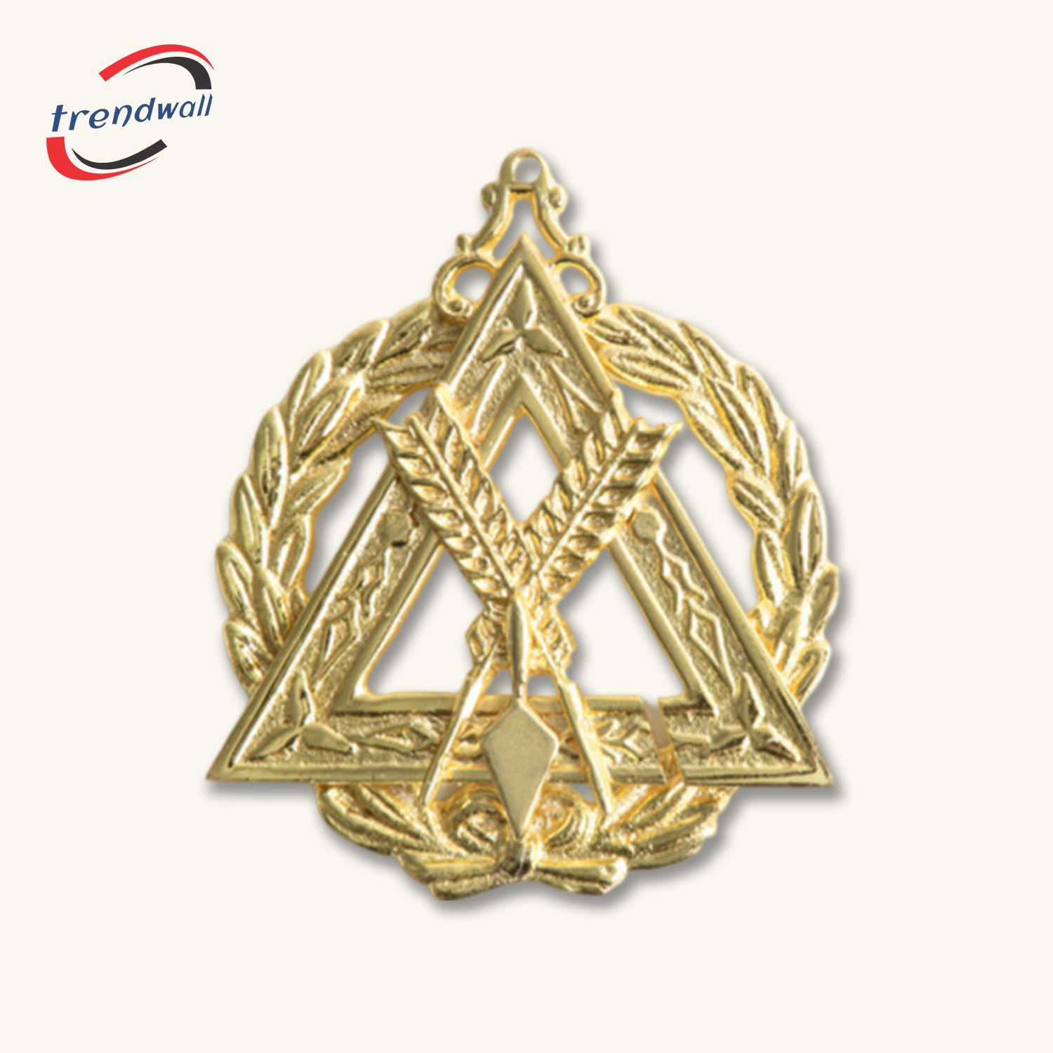 Grand Recorder Royal & Select Masters Officer Collar Jewel Gold Plated