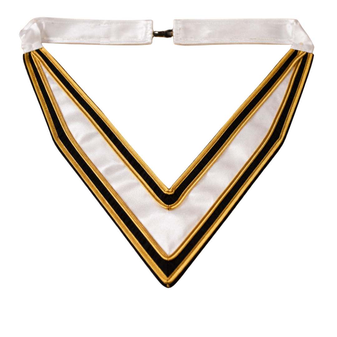 Grand Officers Malta Regulation Collar - Black Moire