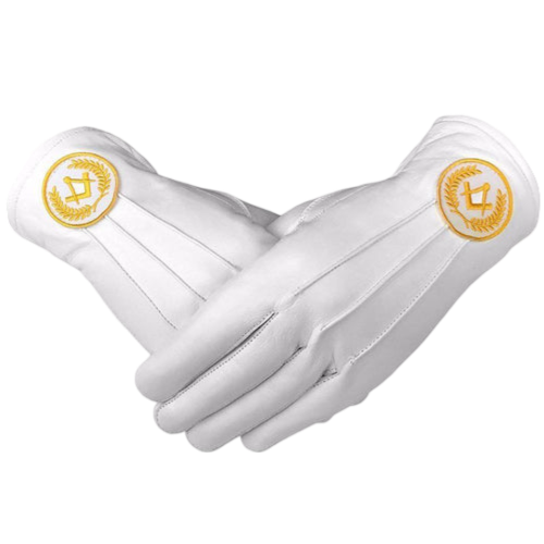 Master Mason Blue Lodge Gloves