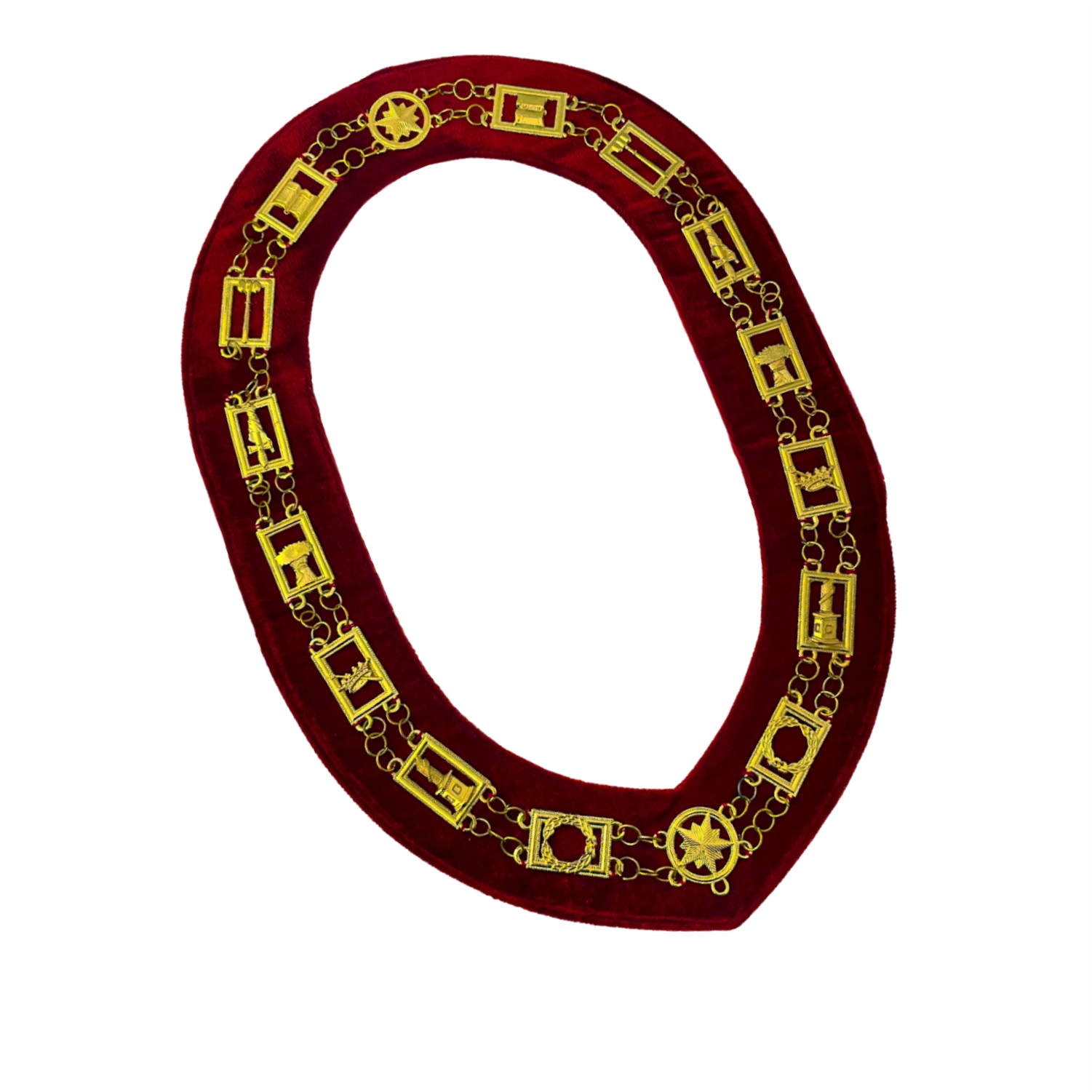 Masonic Amaranth Chain Collar