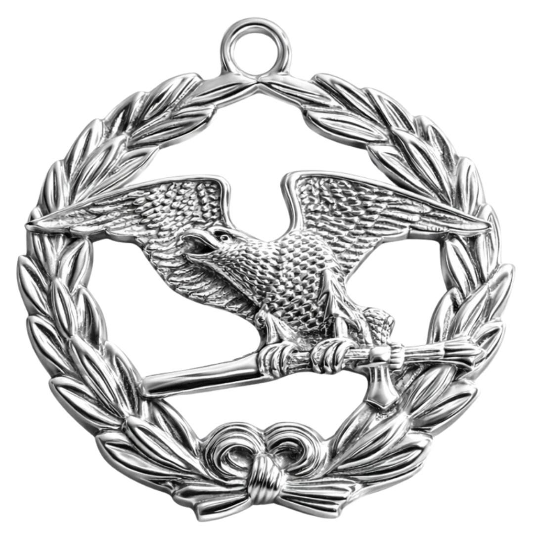 Grand Junior Warden Knights Templar Commandery Officer Collar Jewel