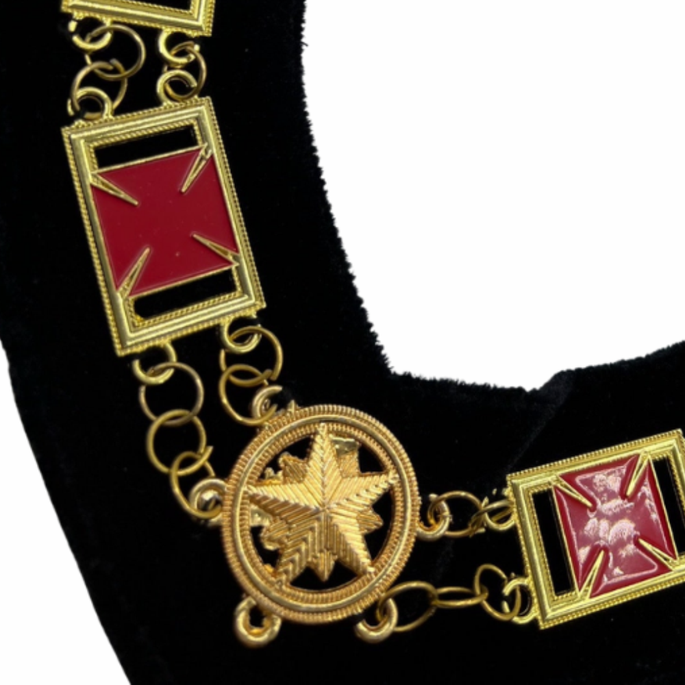 Knights Templar Commandery Chain Collar