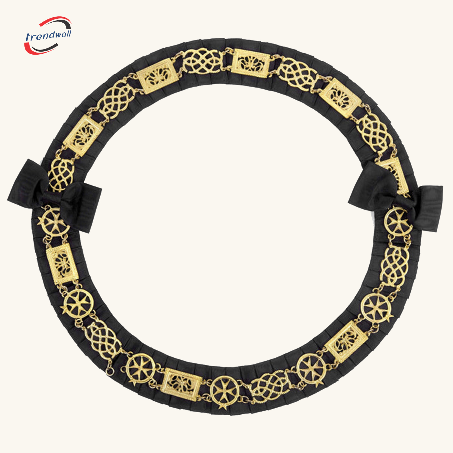 Grand Officers Blue Lodge Chain Collar 