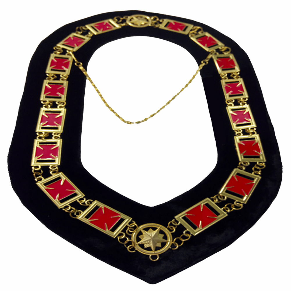 Knights Templar Commandery Chain Collar