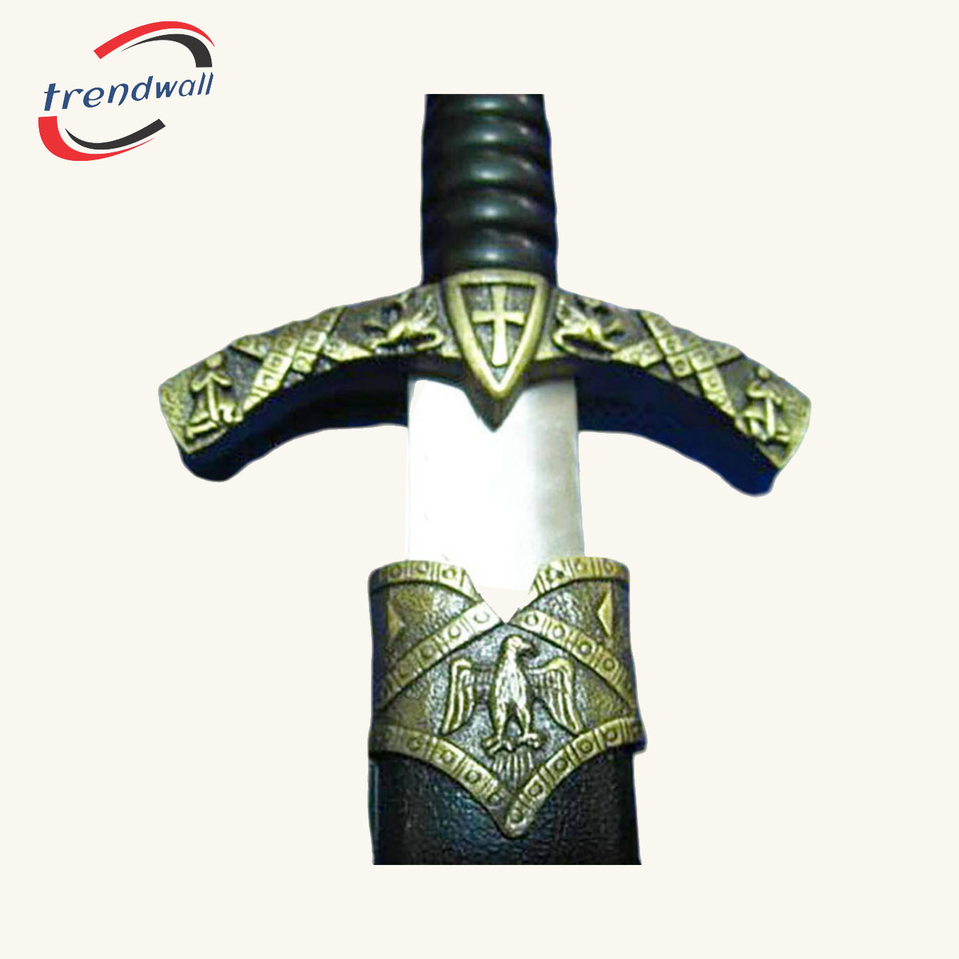 Knights Templar Commandery Dagger - Motif Cross Sword Knife 