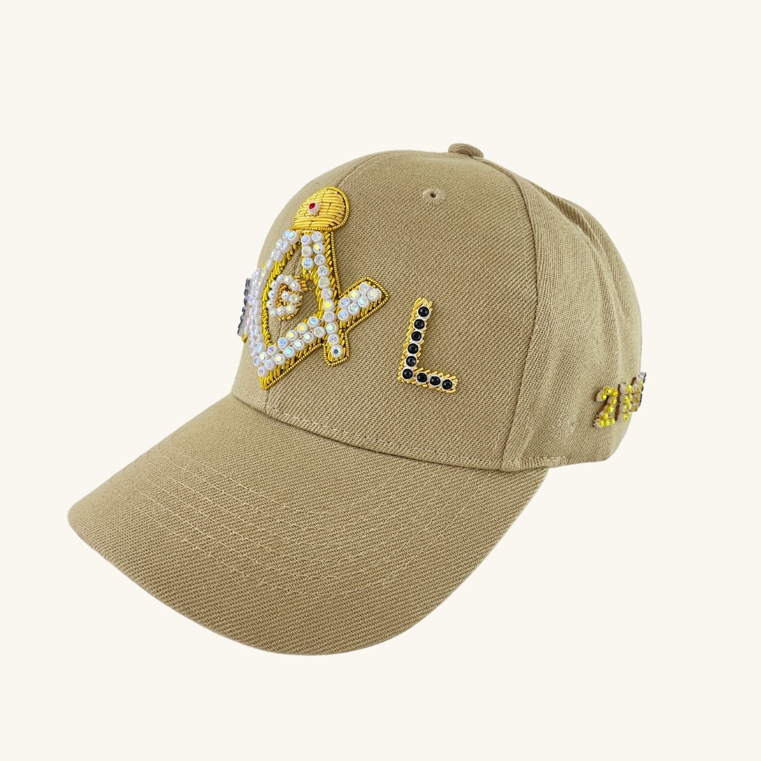 Masonic Blue Lodge Baseball Cap – Square and Compass G with Custom Temple Name