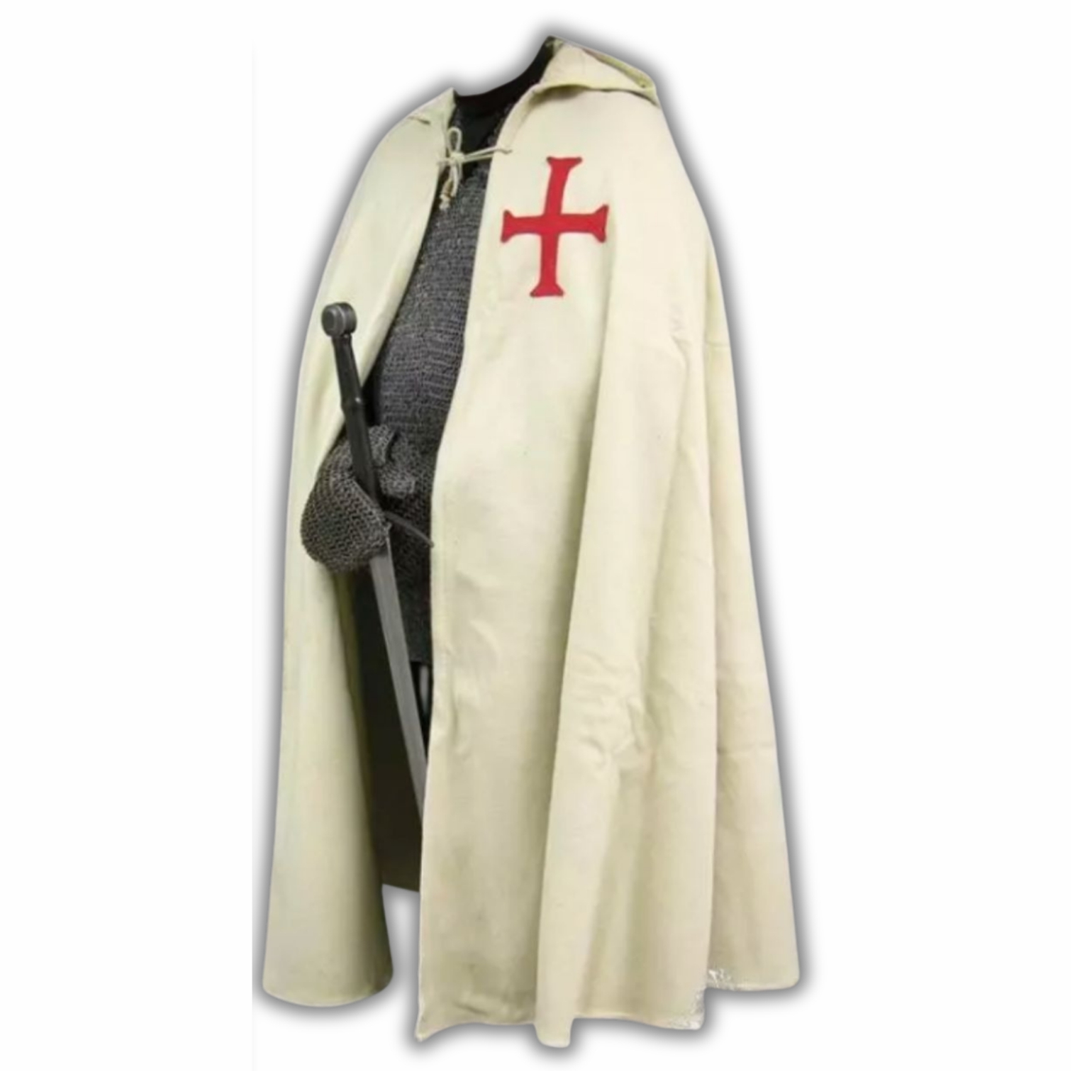 Medieval Knight Crusader Templar Cape