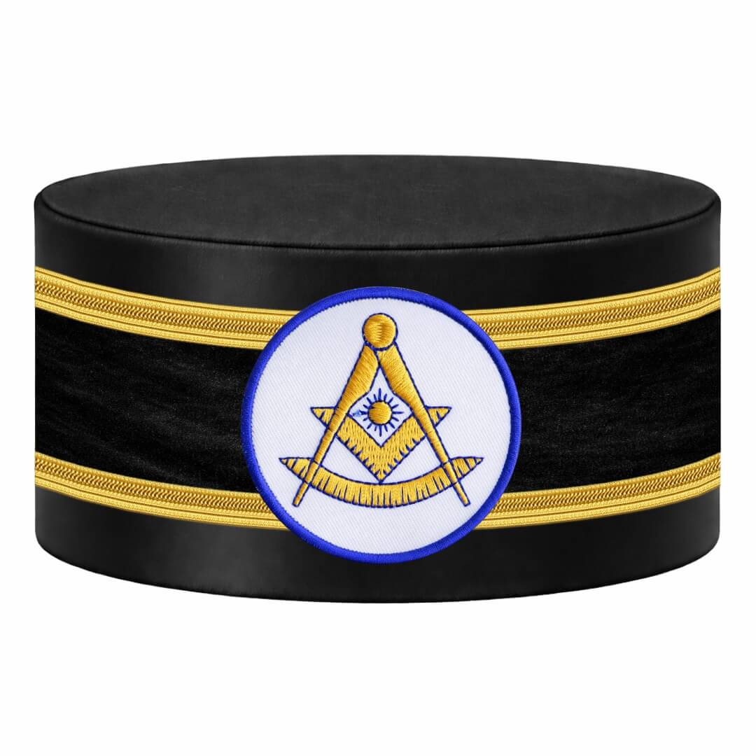 Past Master Blue Lodge California Regulation Crown Cap