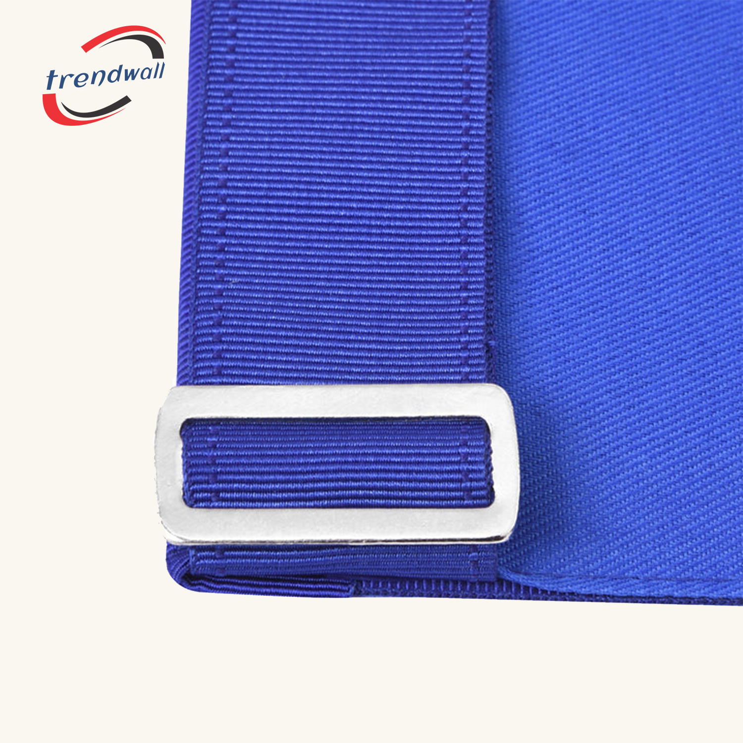 Junior Warden Blue Lodge Officer Apron - Royal Blue Borders