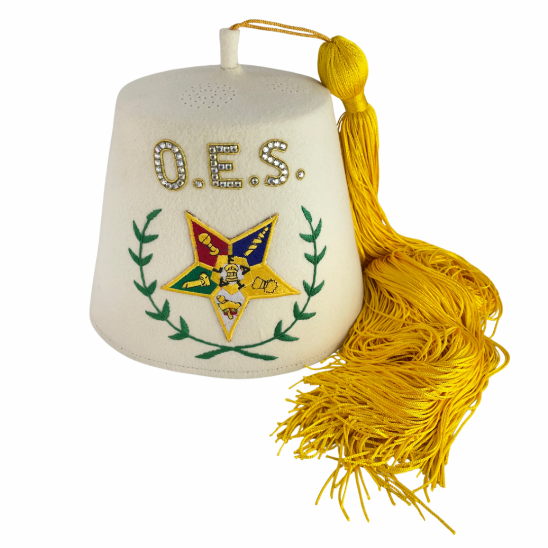 OES with Wreath, OES Fez