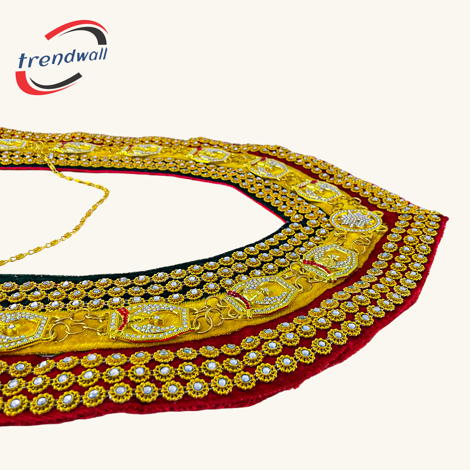 Masonic Shriners Tri-Color Chain Collar