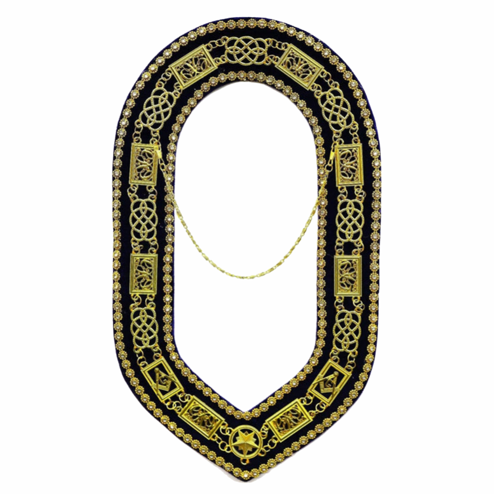 Grand Officers Blue Lodge Chain Collar