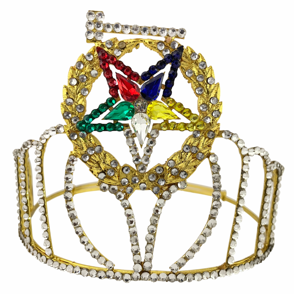 Freemason Past Master Grand Worthy OES Tall Crown