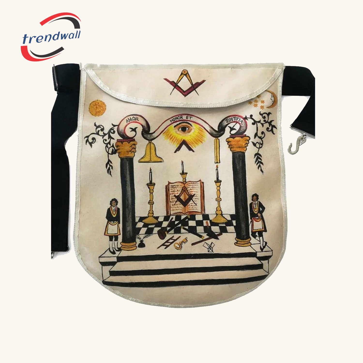 Hand-Painted Apron 