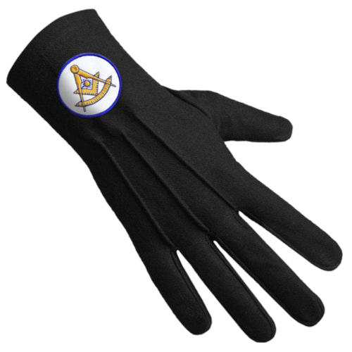 Past Master Blue Lodge California Regulation Gloves