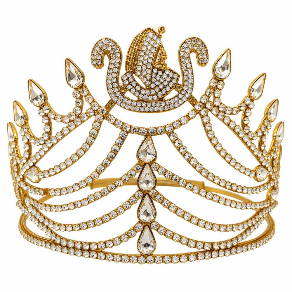 Masonic DOI Crown – Gold Tone, Most Favored Elegant Style