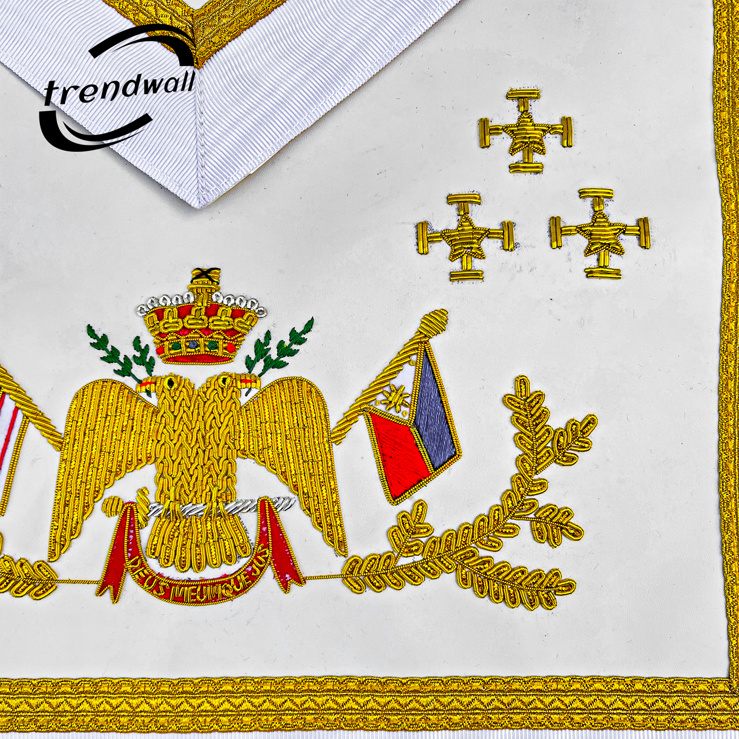 Scottish Rite 33rd Degree Apron with Collar