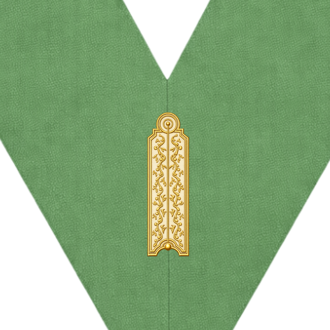 Junior Warden Cerneau Rite Officer Collar