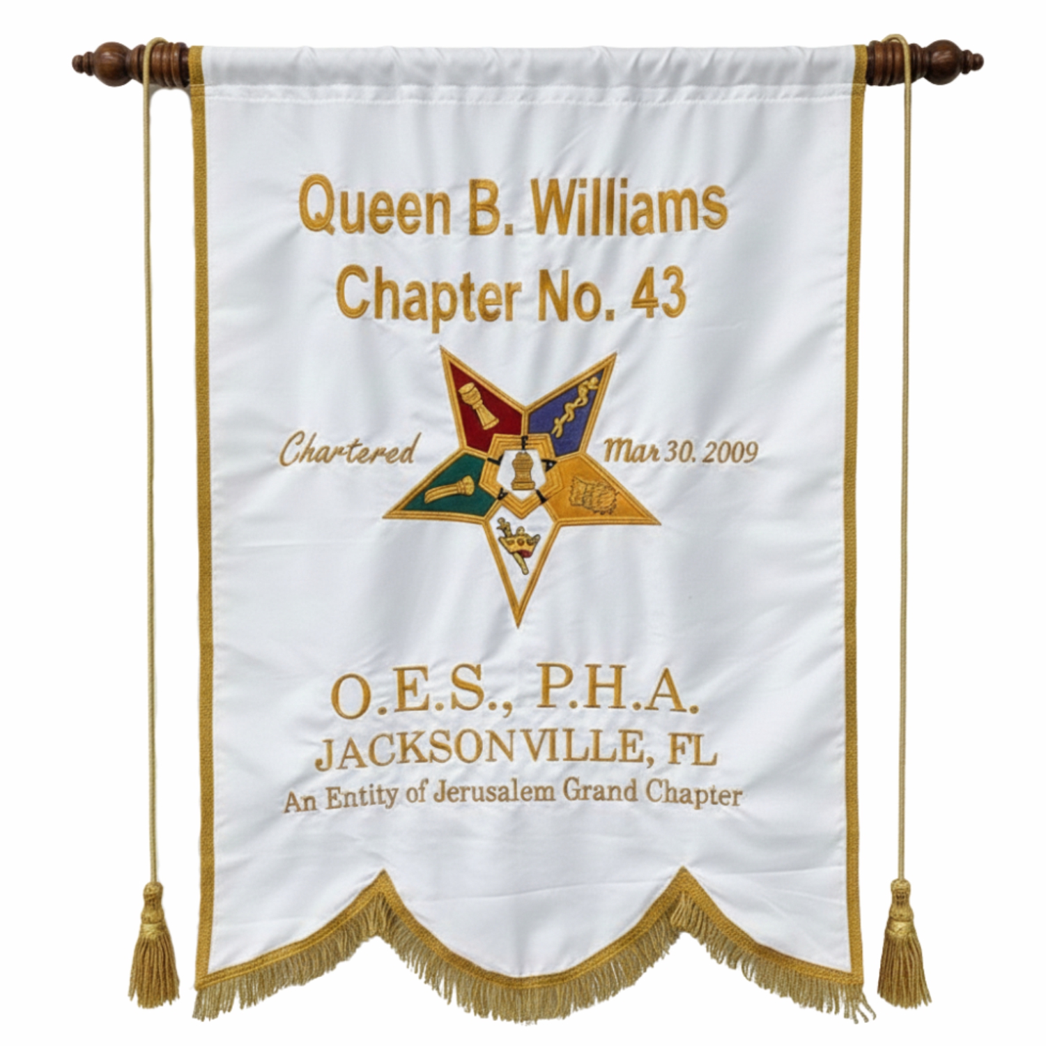 Masonic OES Banner